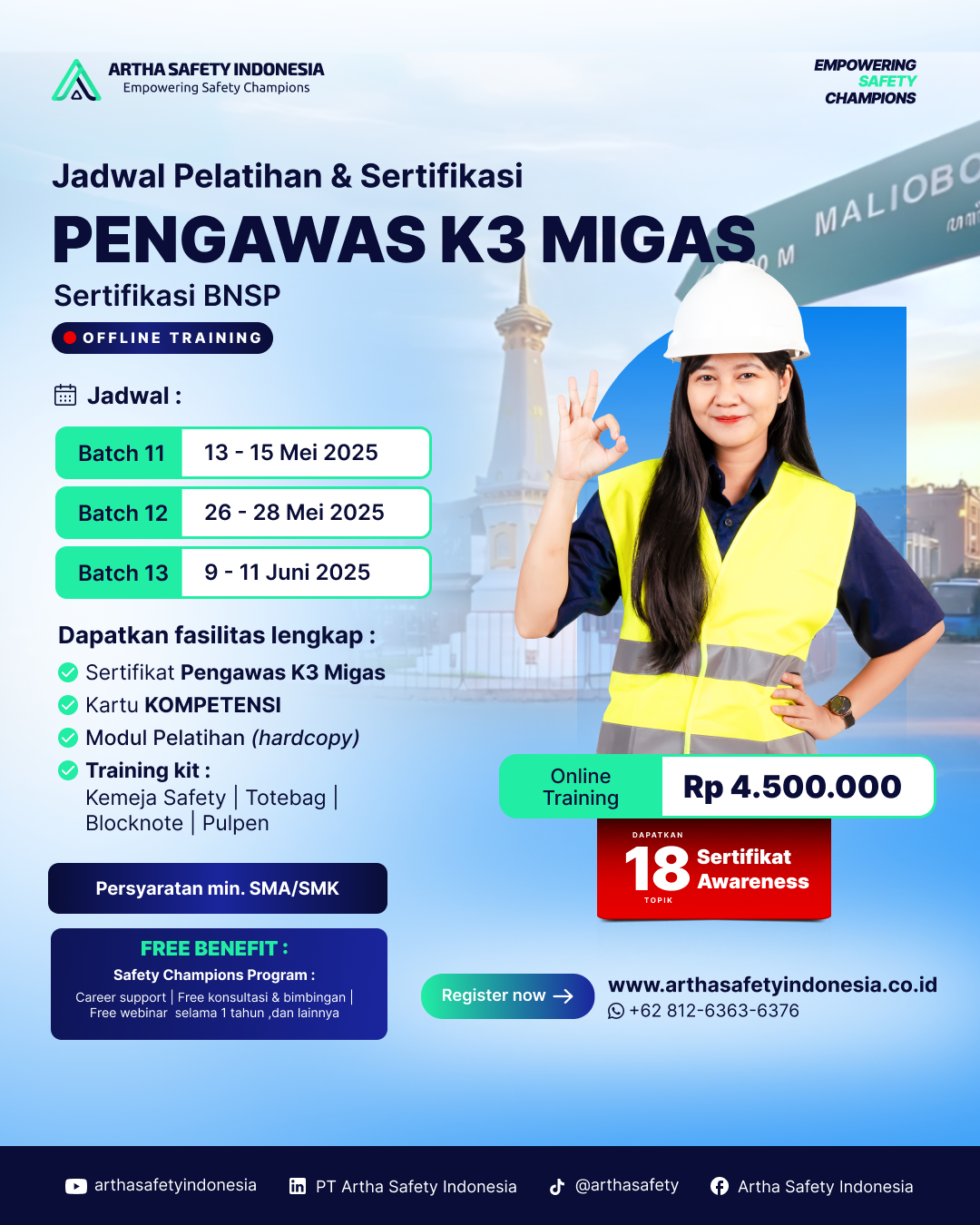 Pengawas K3 Migas BNSP