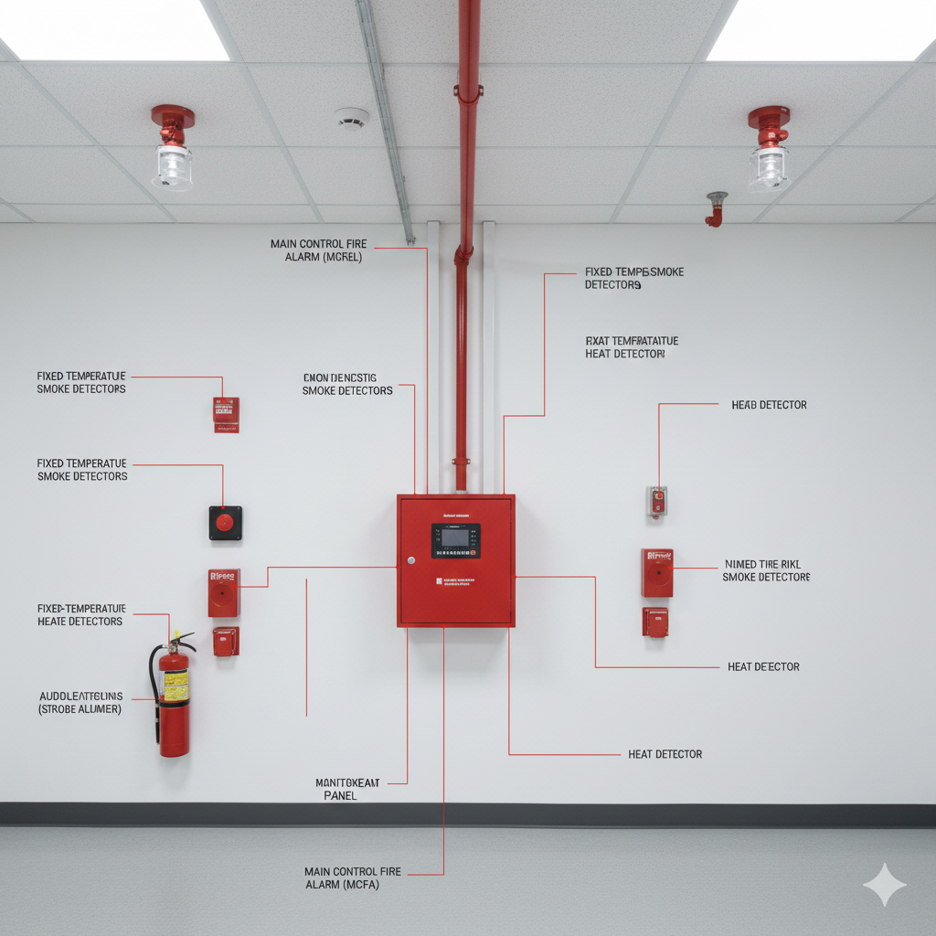 Sistem Proteksi Kebakaran Aktif