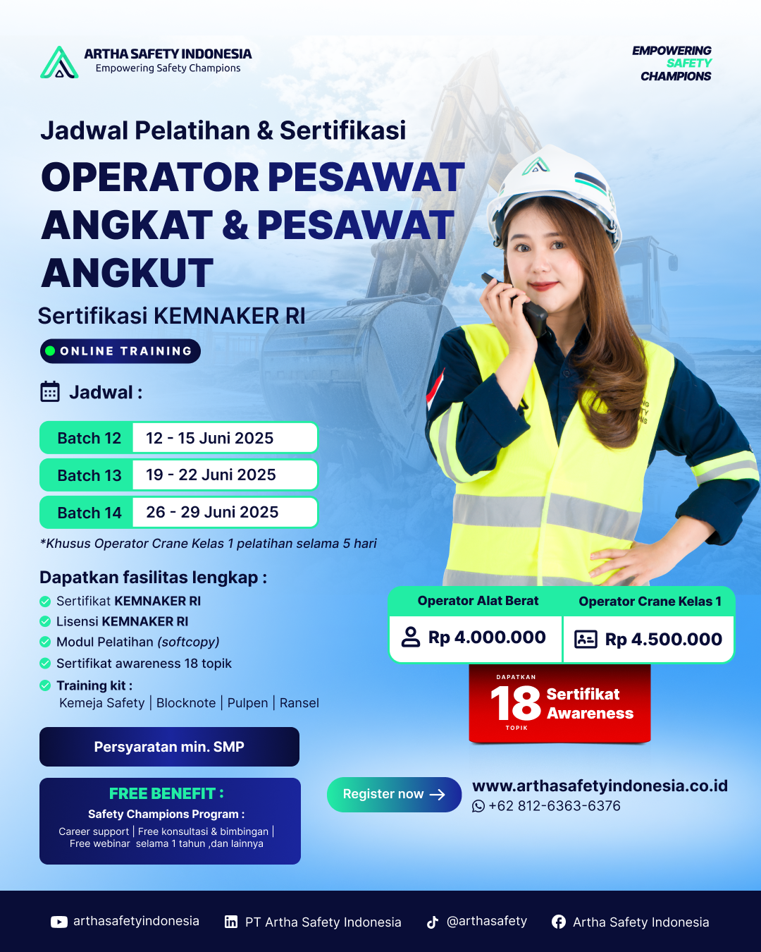 Operator Pesawat Angkat dan Angkut